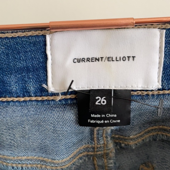 Current/Elliot “The Stiletto” Ripped Skinny Jeans - Picture 6 of 8